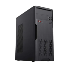 PC Power PC404 Mid Tower ATX Casing With Power Supply
